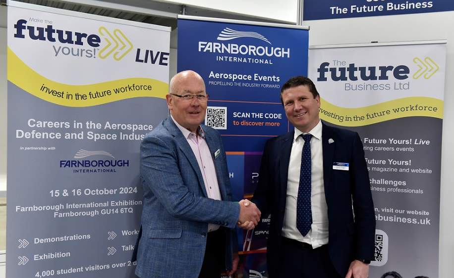 Farnborough International promotes young workforce pioneers with partnership