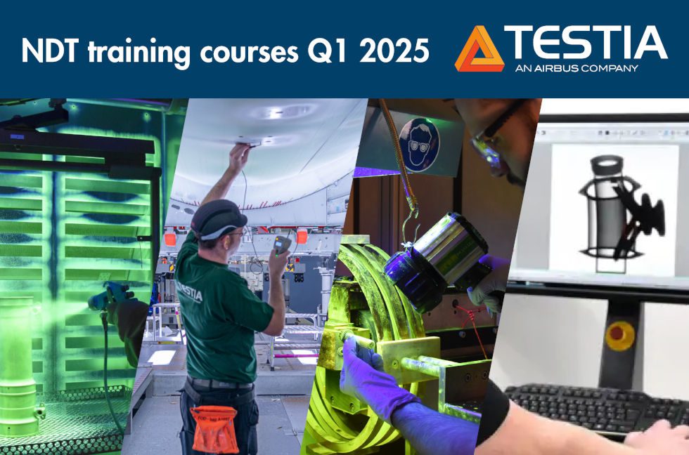 The Testia UK training centre offers a special early bird discount for their NDT courses